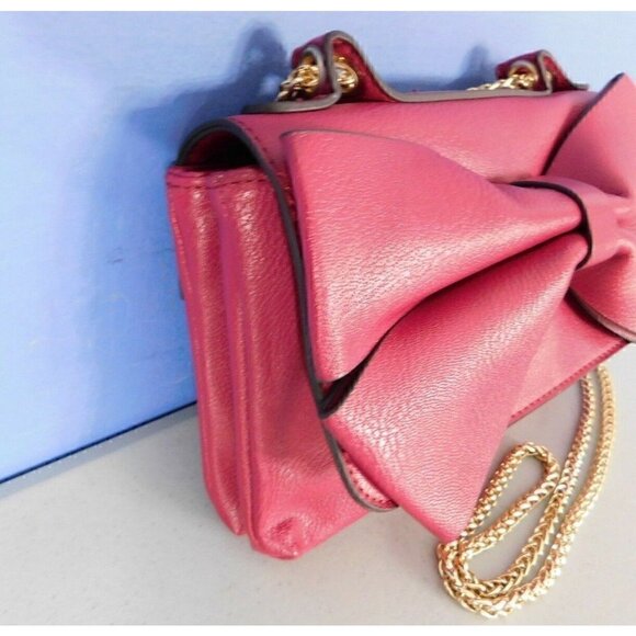 CHARMING CHARLIE RED-ISH PINK COLOR SHOULDER BAG, HANDBAG, PURSE - Picture 5 of 9